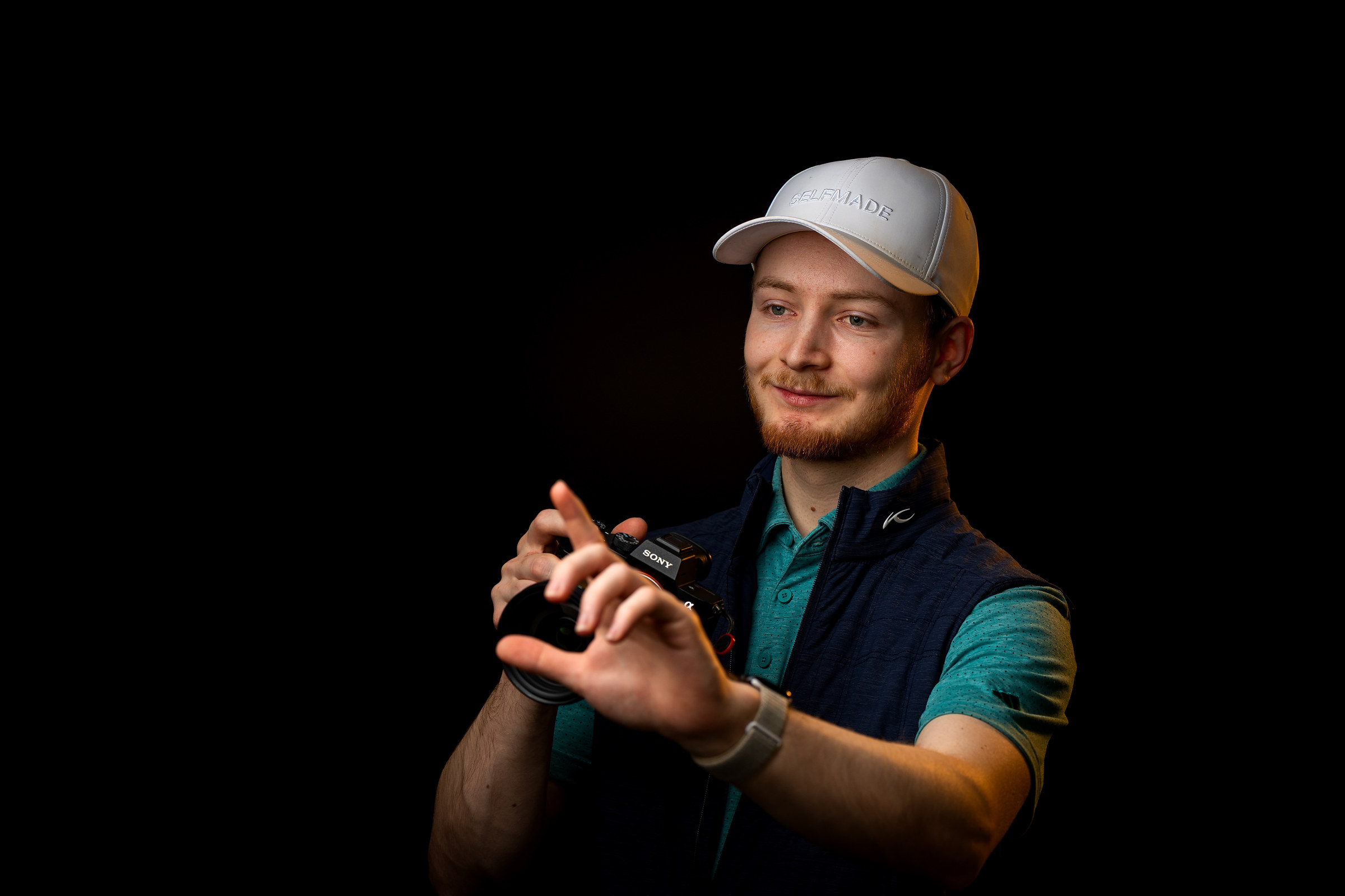 Julius mit Kamera